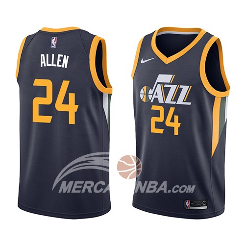 Maglia NBA Utah Jazz Grayson Allen Icon 2018 Blu